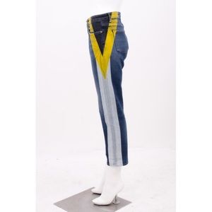 Acne Pop Flag Print Jeans